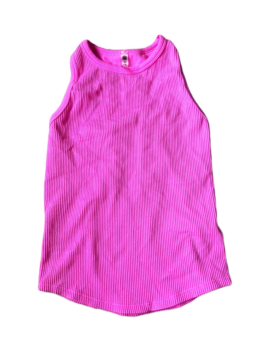 🎇🎆3for$9 NWOT Girl’s ebb & flow Ribbed Tank Top - Hot Pink